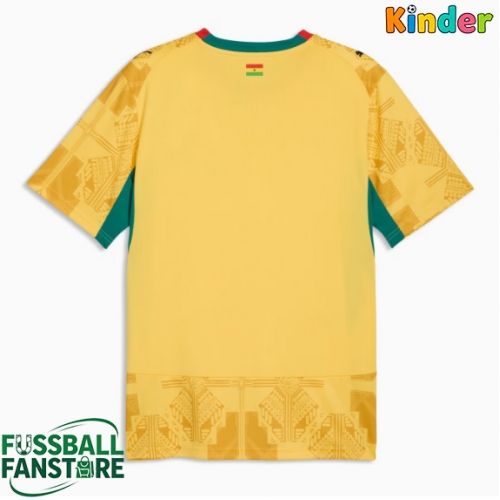Ghana Replik Auswärtstrikot Kinder WM 2026 Kurzarm (+ Kurze Hosen)